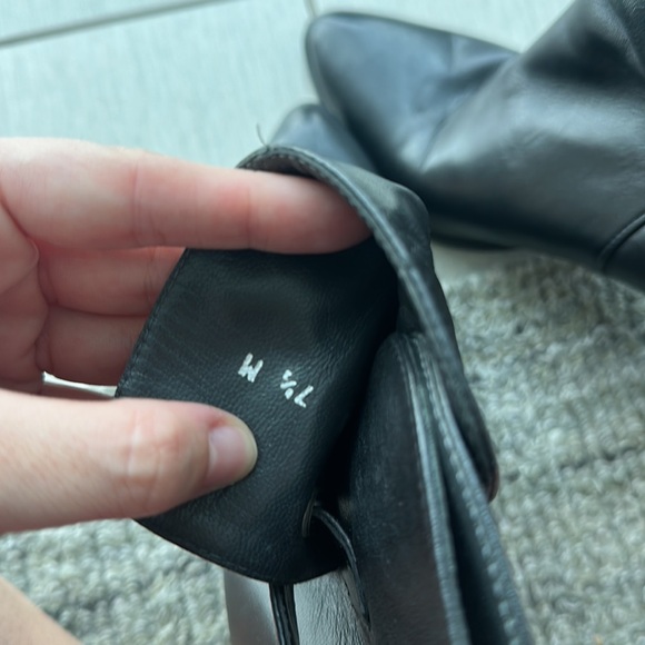 Stuart Weitzman Black Nappa Leather Booties - Picture 5 of 5